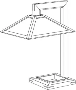 arts and crafts lamp