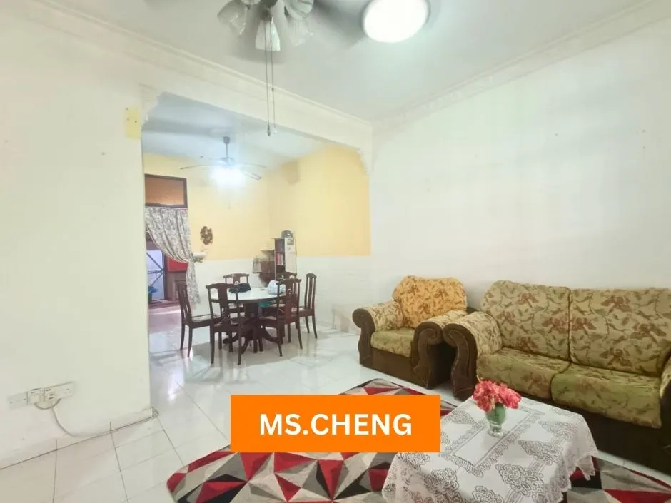 taman pokok sena indah 2-storey terrace house for rent at kepala batas tasek gelugor