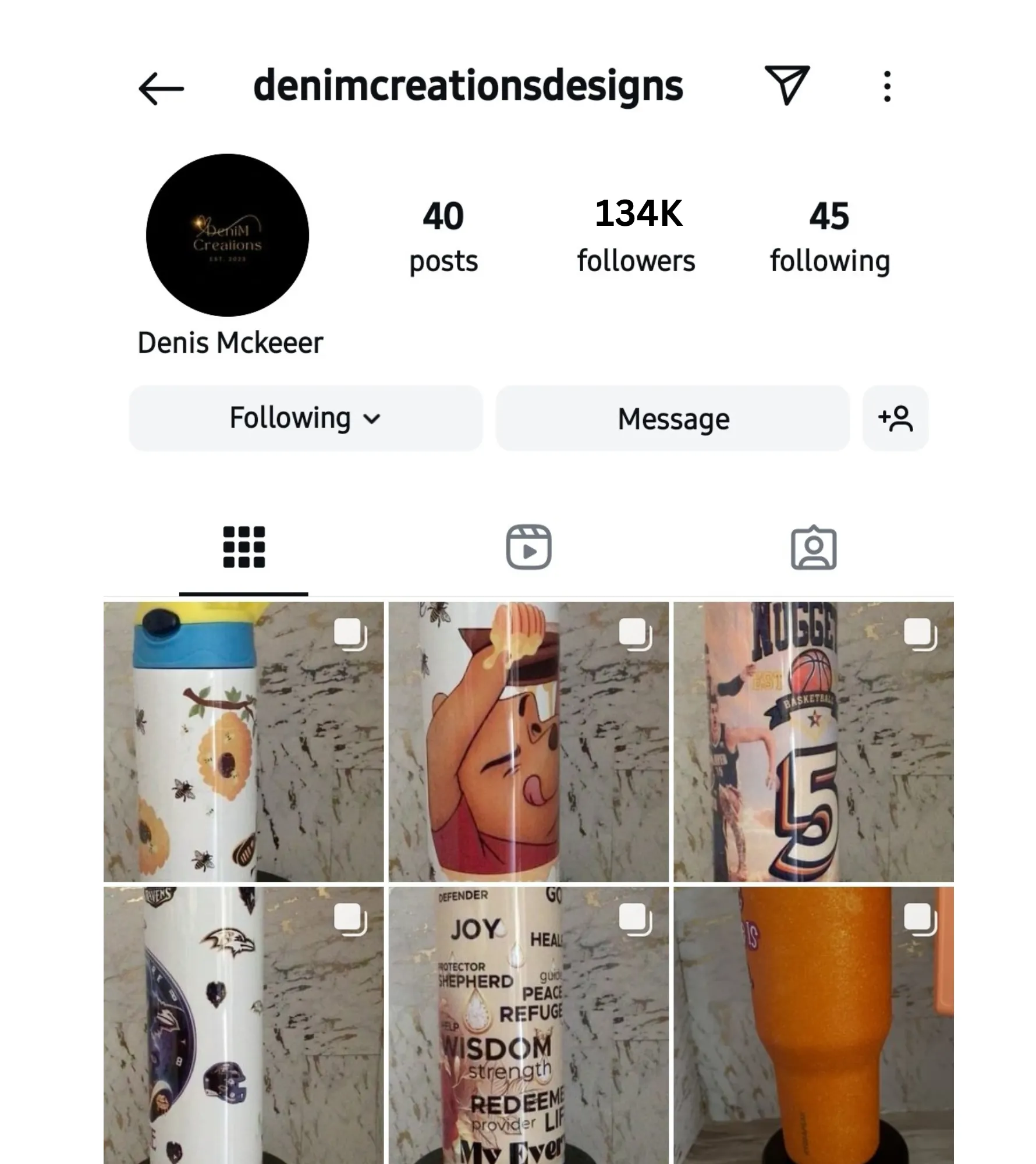 Denim Creations IG page