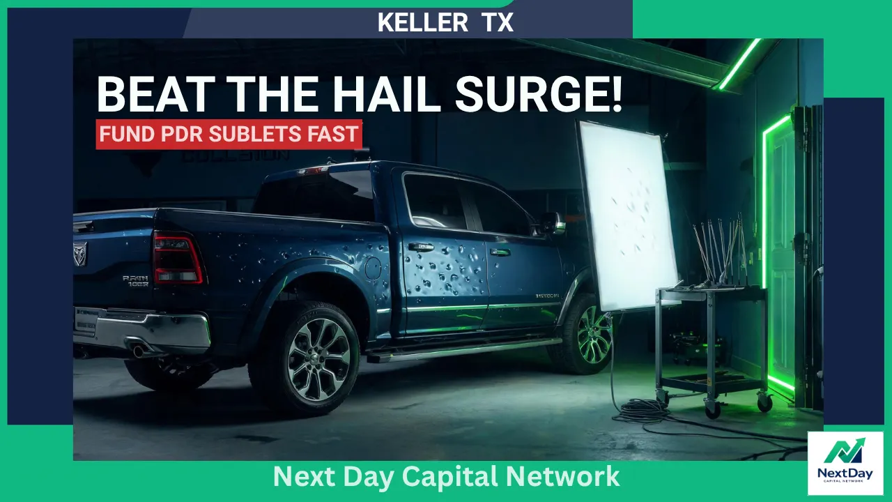 How Keller Auto Body Shops Fund PDR Hail Surges Without Bank Collateral thumbnail