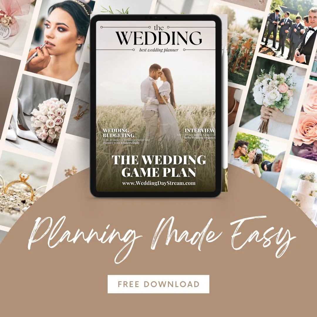 wedding planner day stream guide