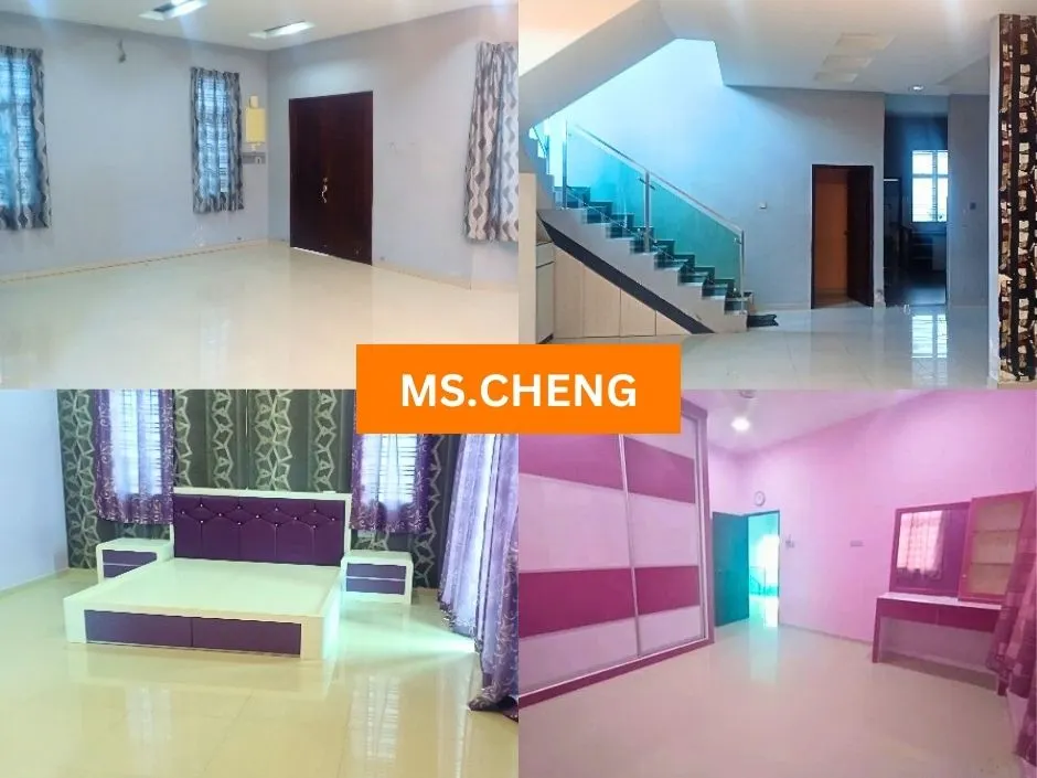 nibong tebal double storey bungalow house for sale at taman panchor mutiara near bukit panchor