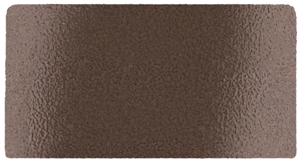 Antique Copper Metallic powder coat color sample