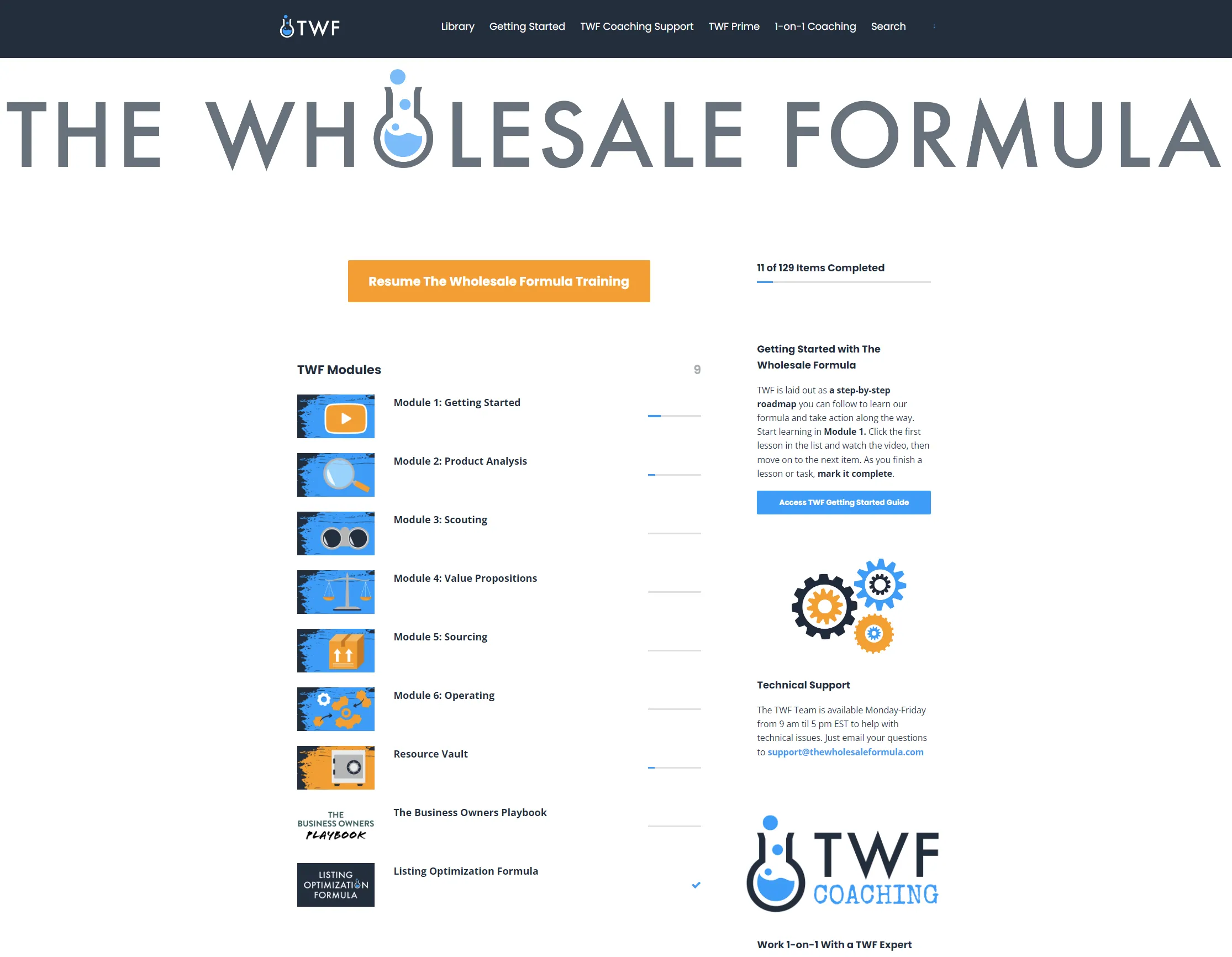 The Wholesale Formula