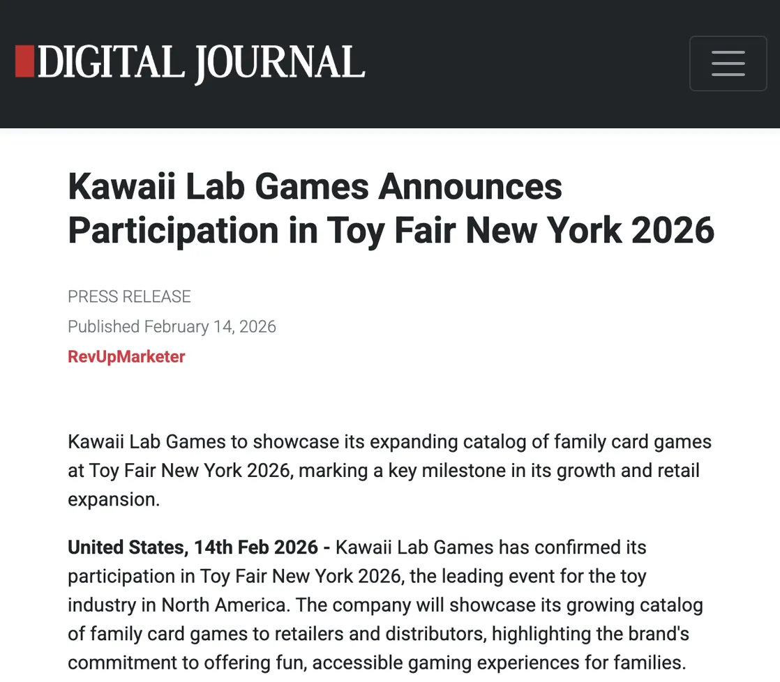 Kawaii Lab Games - Digital Journal