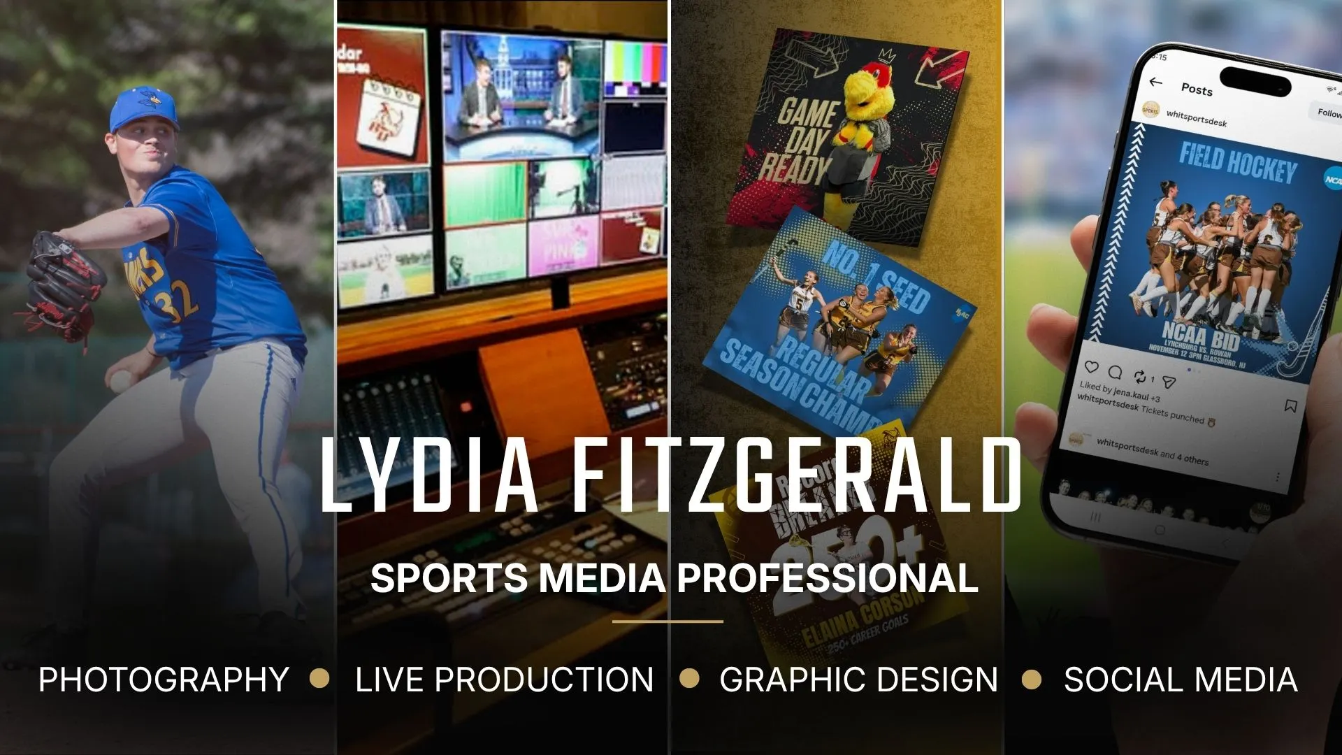 Lydia FitzGerald Sports Media Professional