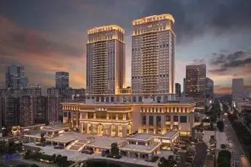 Foshan Marriott Hotel Exterior Dusk