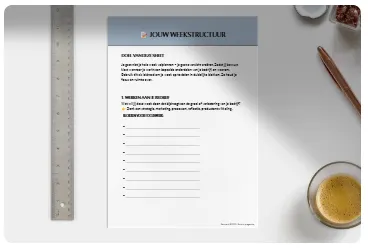 #ondernemen #structuurinjedag #focuswerken #zzplife #timemanagement #werkenaanjezelf #ondernemenmetrust