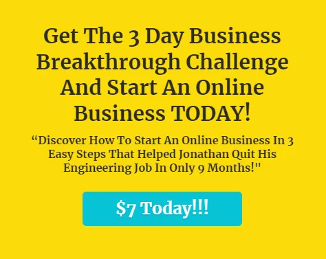 3 Day Business Breakthrough Challenge For Affiliate Marketing
