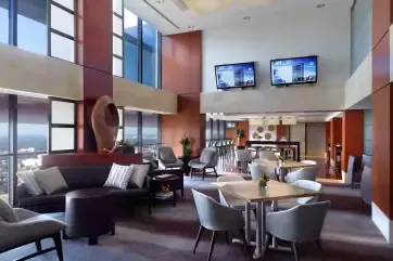 Atlanta Marriott Marquis M Club Lounge