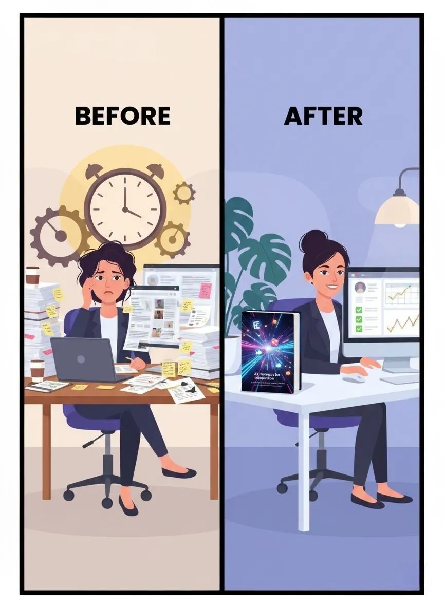 Influencer Content Creation Before After AI Toolkit