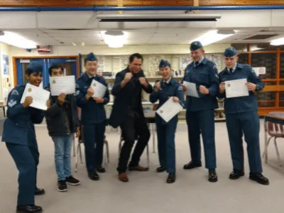 Training Youth Air Cadet