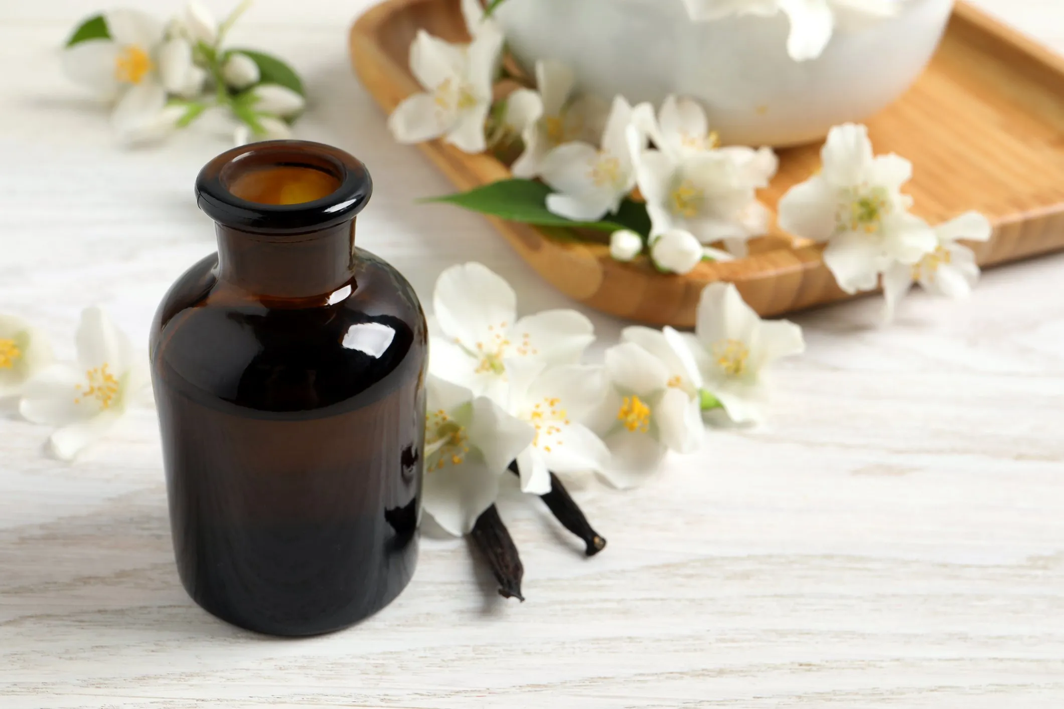 Store essential oils in dark amber bottles to extend their shelf life. Label any blended oils.