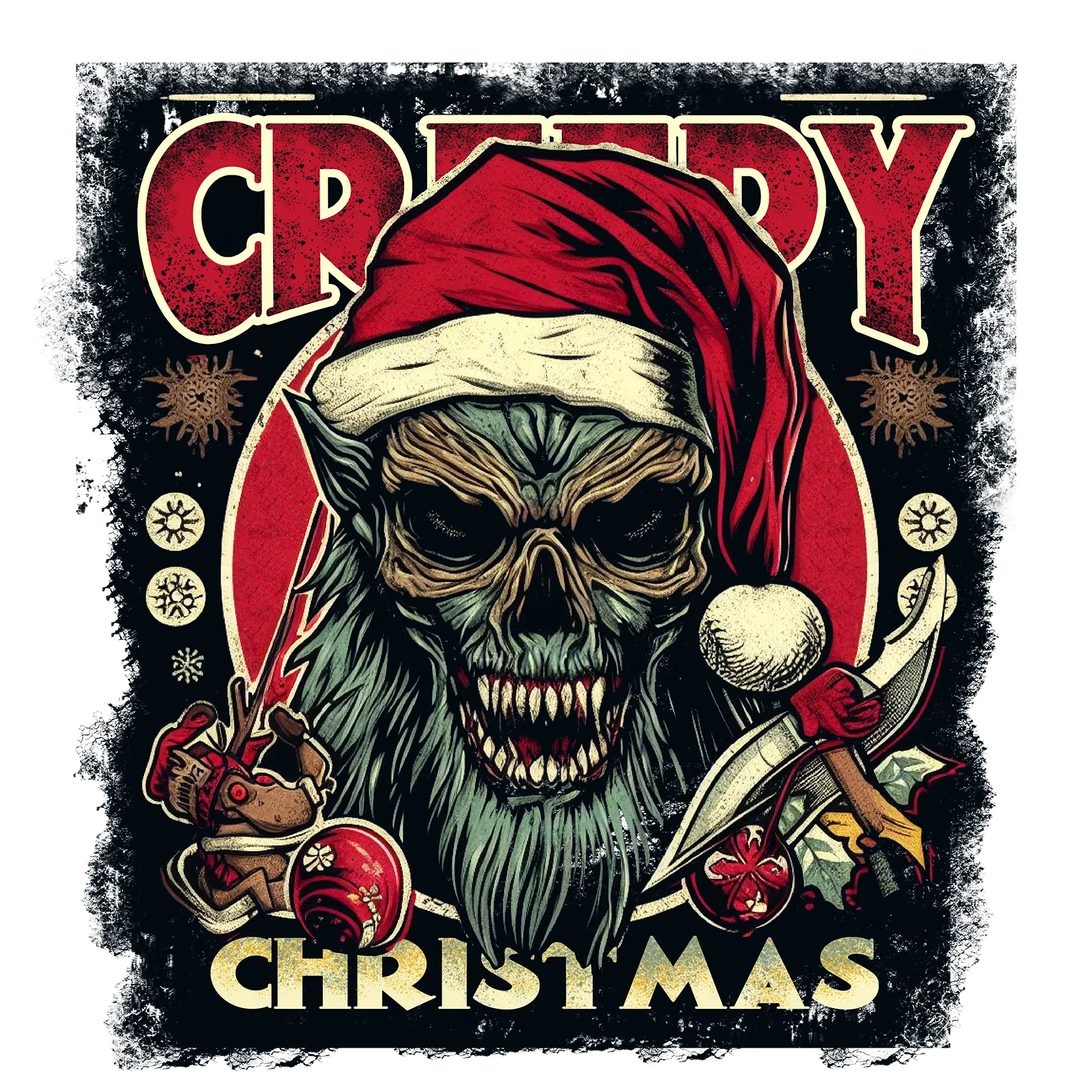 Creepy Christmas Custom Design