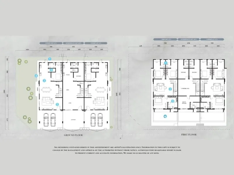 Suria Heights Superlink Layout