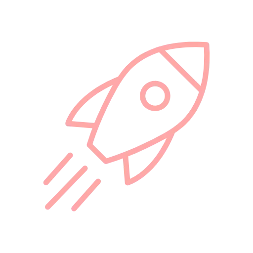 Illustration of a rocket