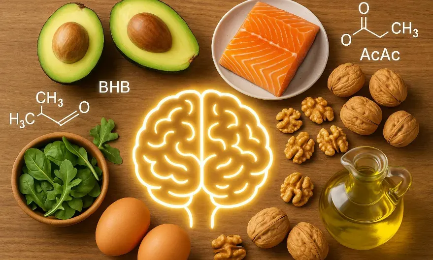 Nutritional layout of brain-boosting ketogenic foods