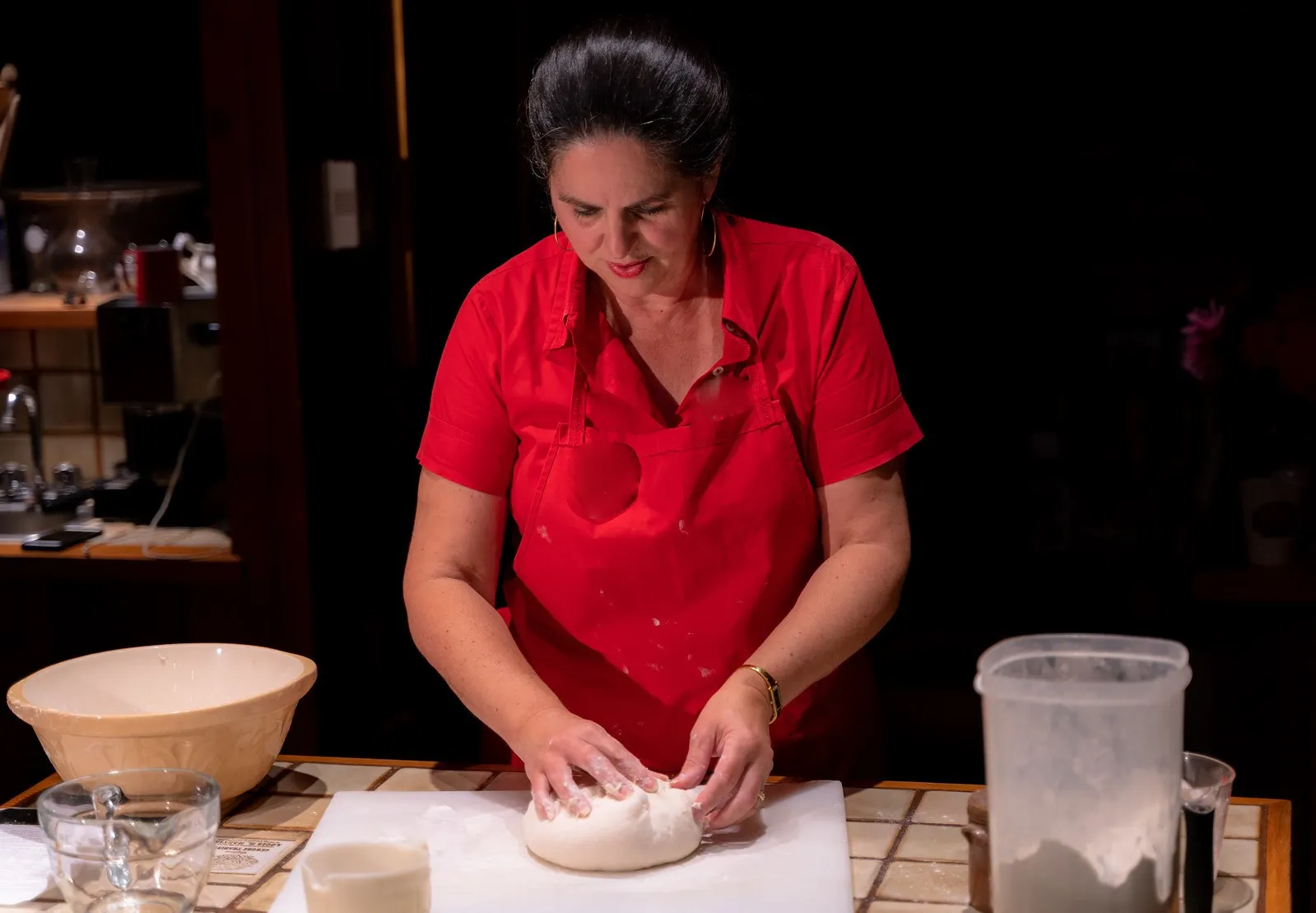 Homemade bread making