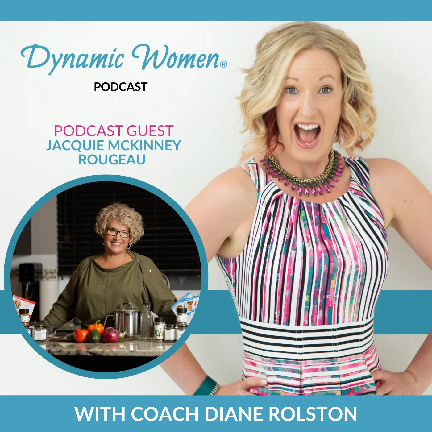 DW120 episode cover with guest Jacquie Rougeau