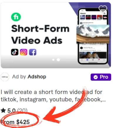 Video creation Service 6