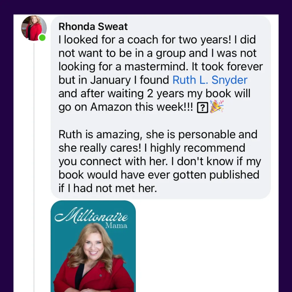 Rhonda Sweat, Author of Millionaire Mama