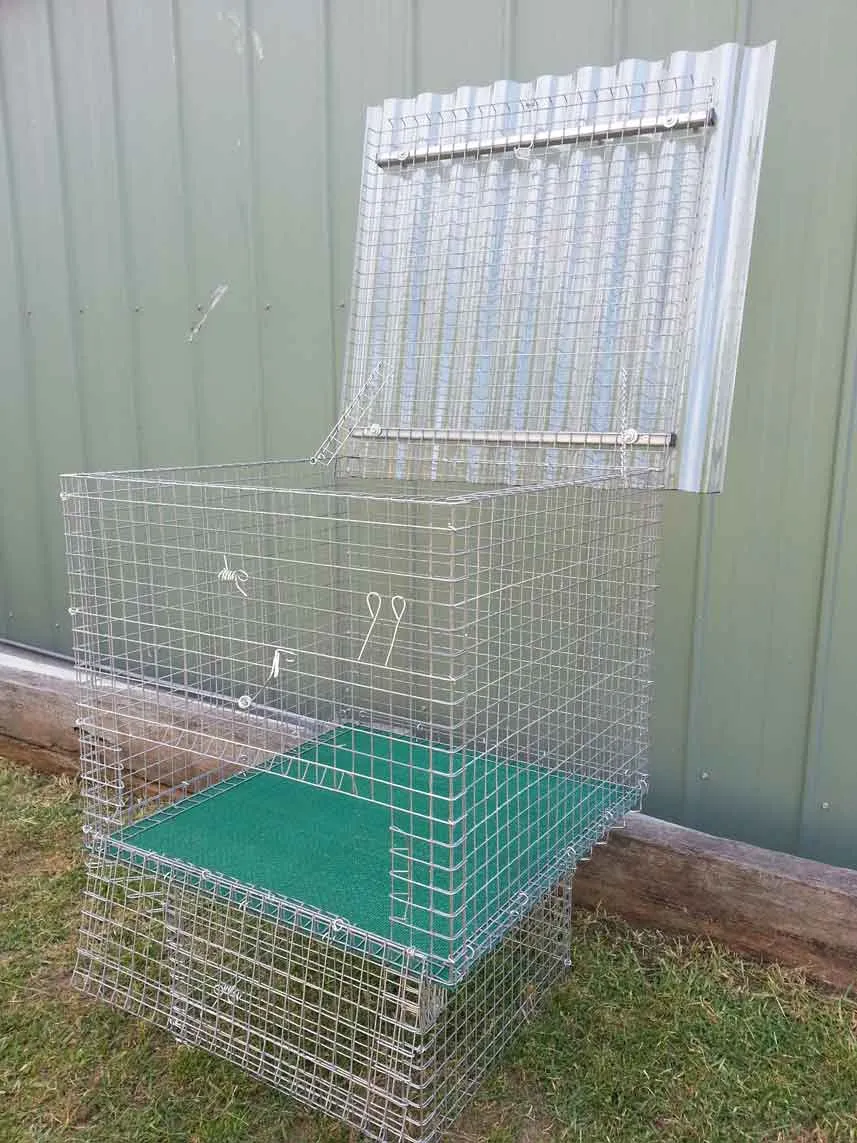 wire mesh litter box