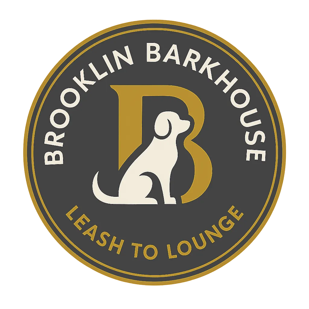 Brooklin Barkhouse Leash to Lounge Logo