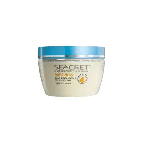 afbeelding van Seacret salt & oil scrub. Geur pomegranate