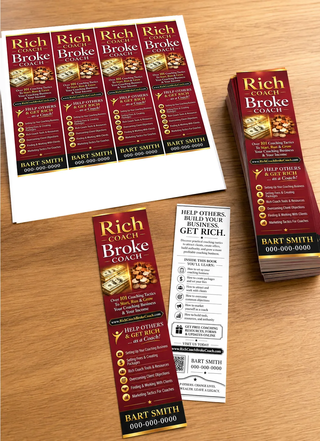Bookmark Promotional Ideas For Books & Events