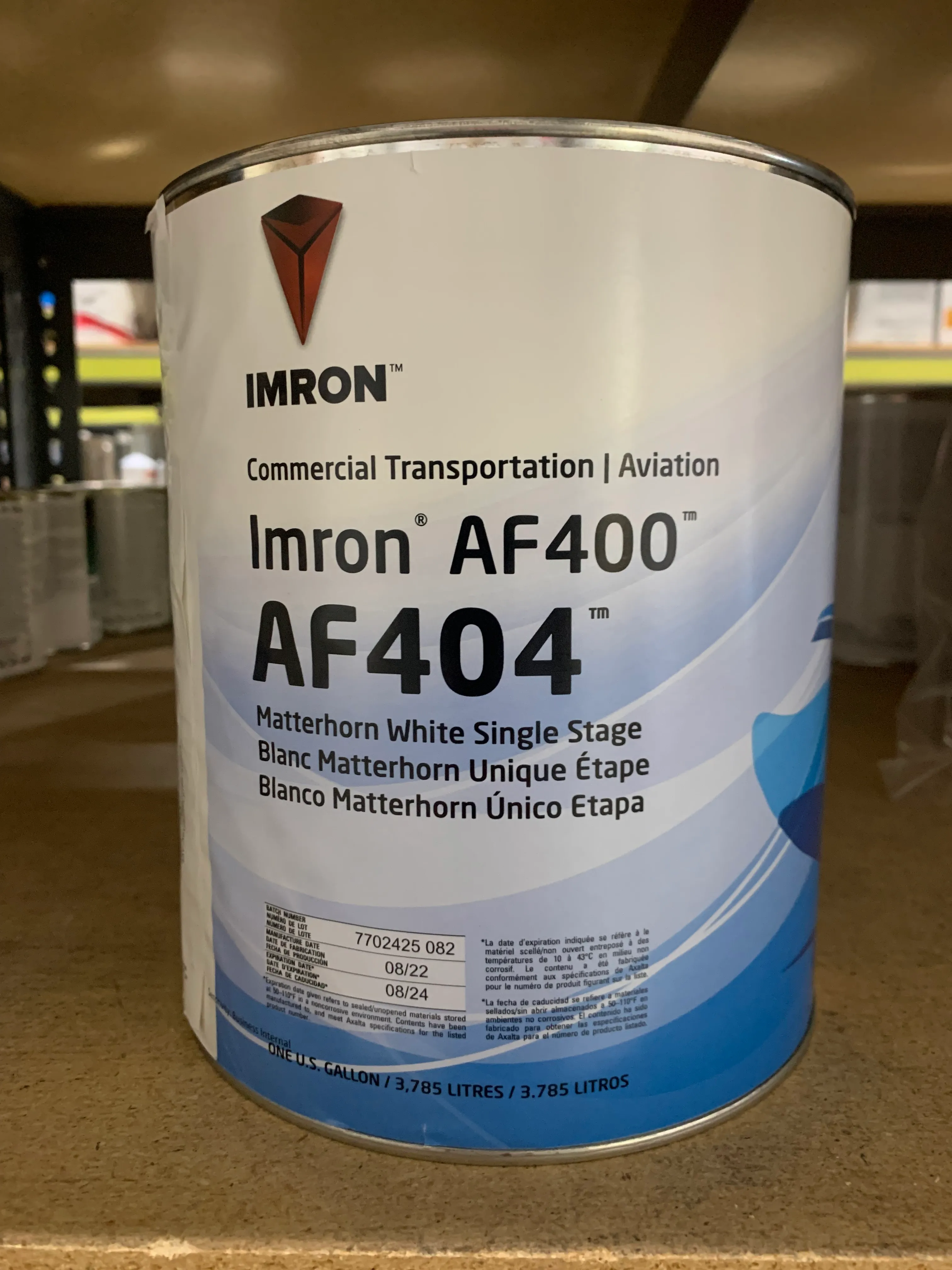 Imron® AF404™ Matterhorn White Factory Package