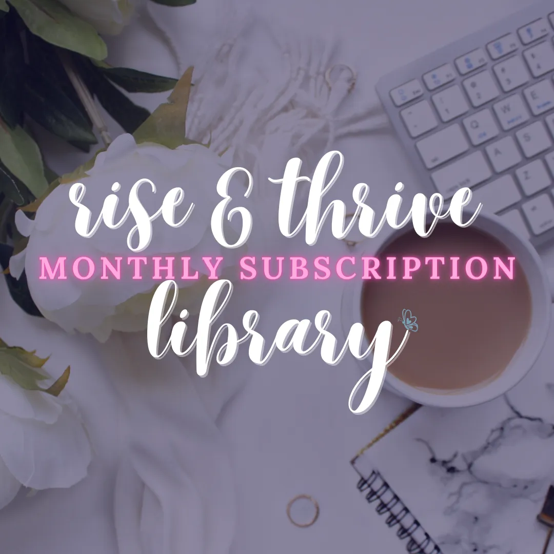 rise and thrive monthly subcription
